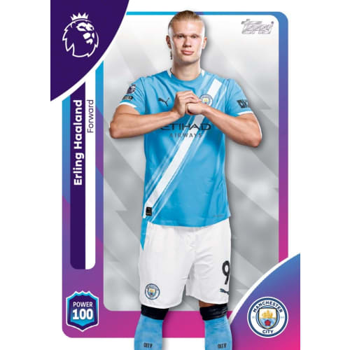 Topps Premier League 2025/26 Starter Pack | Includes 10 New Trading Cards, Binder, Checklist + 1 Gold Lion Card.