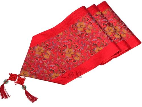 Chinese Style Rural Fashion Table Flag Modern Minimalist Brocade Dining Table Cloth Multi Color Tea Table Cloth Art Table Flag