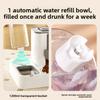 Cat Automatic Feeder, Cat Bowl and Dog Bowl Combined In One, Automatic Drinking Water, Pet Bowl and Food Bowl, Double Bowl, Pet Supplies