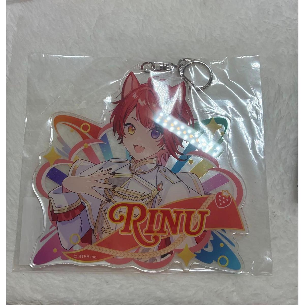 Used Stopuri Riinu-kun Family Lottery BIG Acrylic Keychain