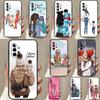 Super Mom Baby Girl Son Daughter Phone Case For Samsung A51 A71 A50 A70 A13 A23 A33 A53 A12 A22 A32 A42 A52 A54 A34 A14 Cover