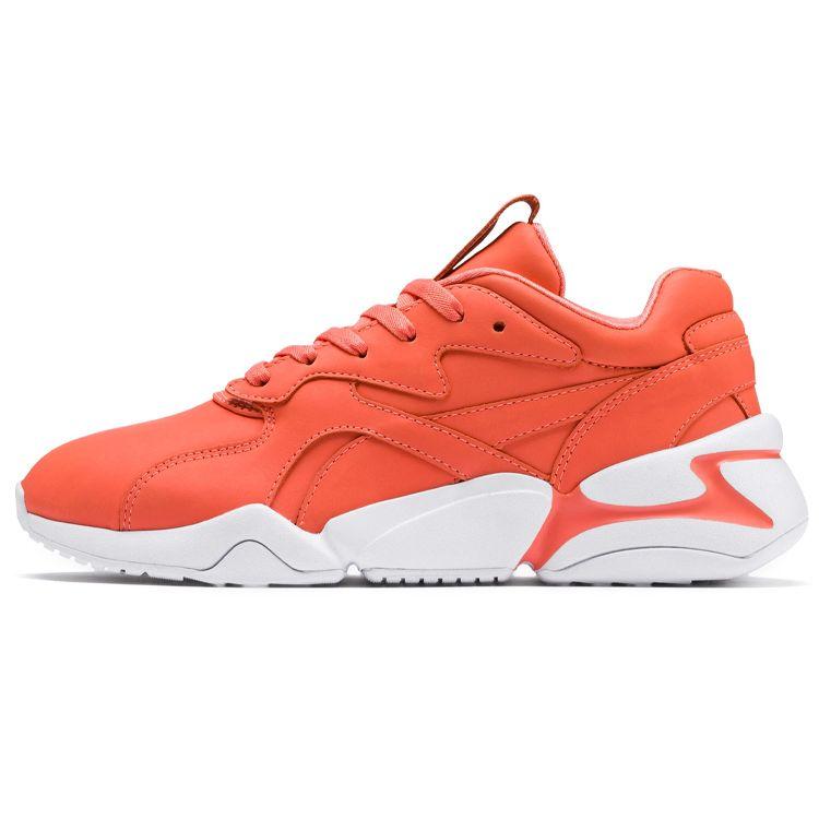 

Puma Nova X Pantone Living Coral Women Sneakers Orange White 370723-01 35.5