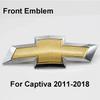 ABS pour Chevrolet Epica 2003-2011 Spark Aveo Captiva 2008-2010 Autocollant Emblème Capot Avant Voiture Accessoires Badge Coffre Arrière
