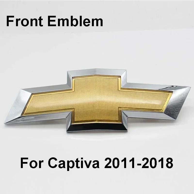 ABS pour Chevrolet Epica 2003-2011 Spark Aveo Captiva 2008-2010 Autocollant Emblème Capot Avant Voiture Accessoires Badge Coffre Arrière