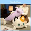 Shark Cute Cat Plush Toy Long Pillow Cartoon Stuffed Doll Decoration Gift Kids