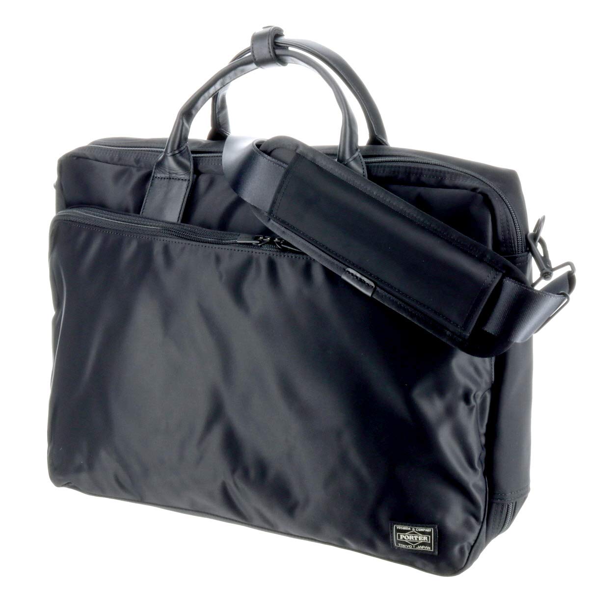 

(Портер) PORTER 3way Briefcase Shoulder Bag Rucksack [TIME] 1. Чорний