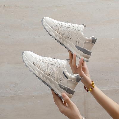 Ins Koreanische Version von Mesh-Dad-Schuhen für Damen 2025 Frühling neu atmungsaktive weibliche Studenten-Sportschuhe Freizeitschuhe für Damen EP923