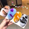 Real Rabbit Fur, Fur, Headband, Hat, Women's Autumn and Winter Forehead To Keep Warm, Going Out, Headgear, Headgear, Women's Hair Band, Plush Headband
