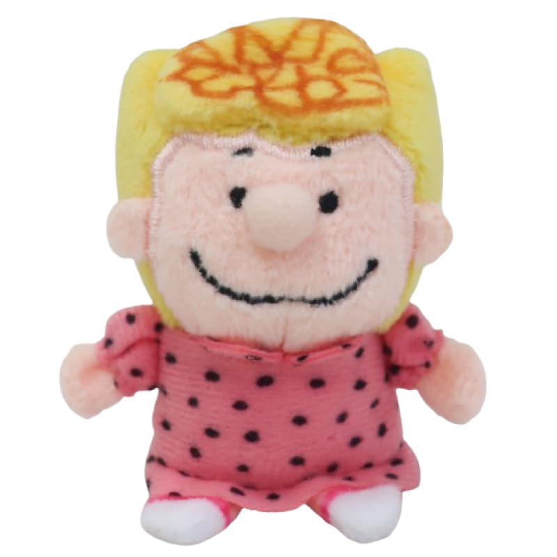 Nakajima Corporation Peanuts Snoopy Finger Puppet Plush Toy - 8 designs available - 224651-26 - H8 x W6 x D4.5cm - Design cannot be chosen.