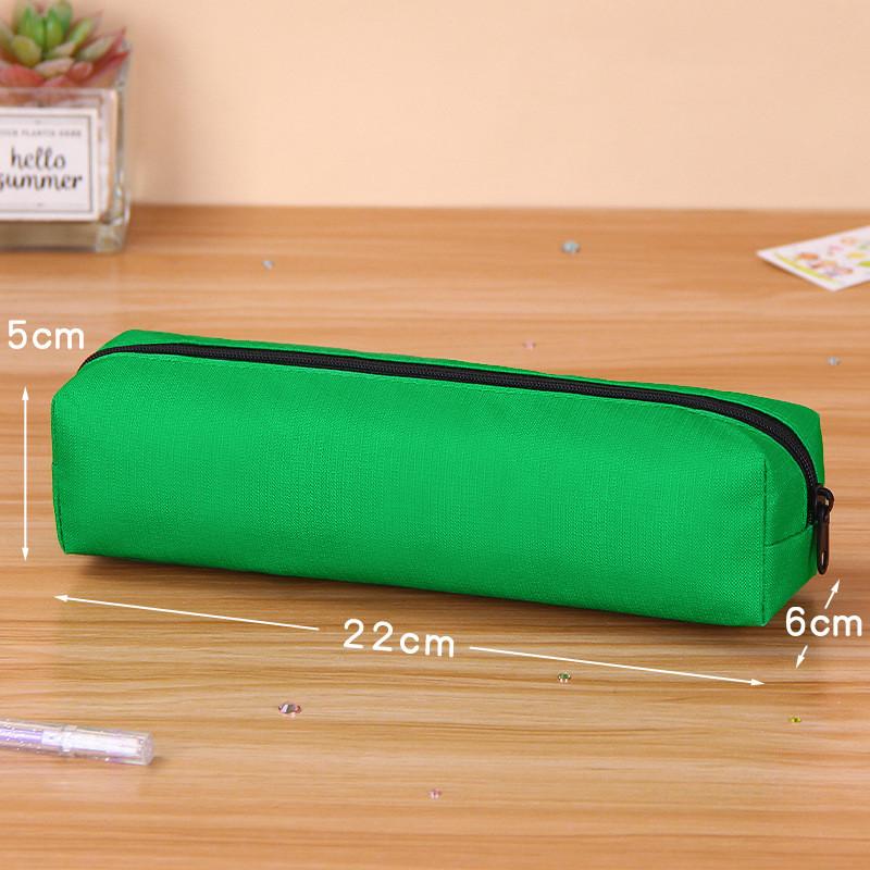 Penál Kawaii stylu s velkou kapacitou a zapínáním na zip