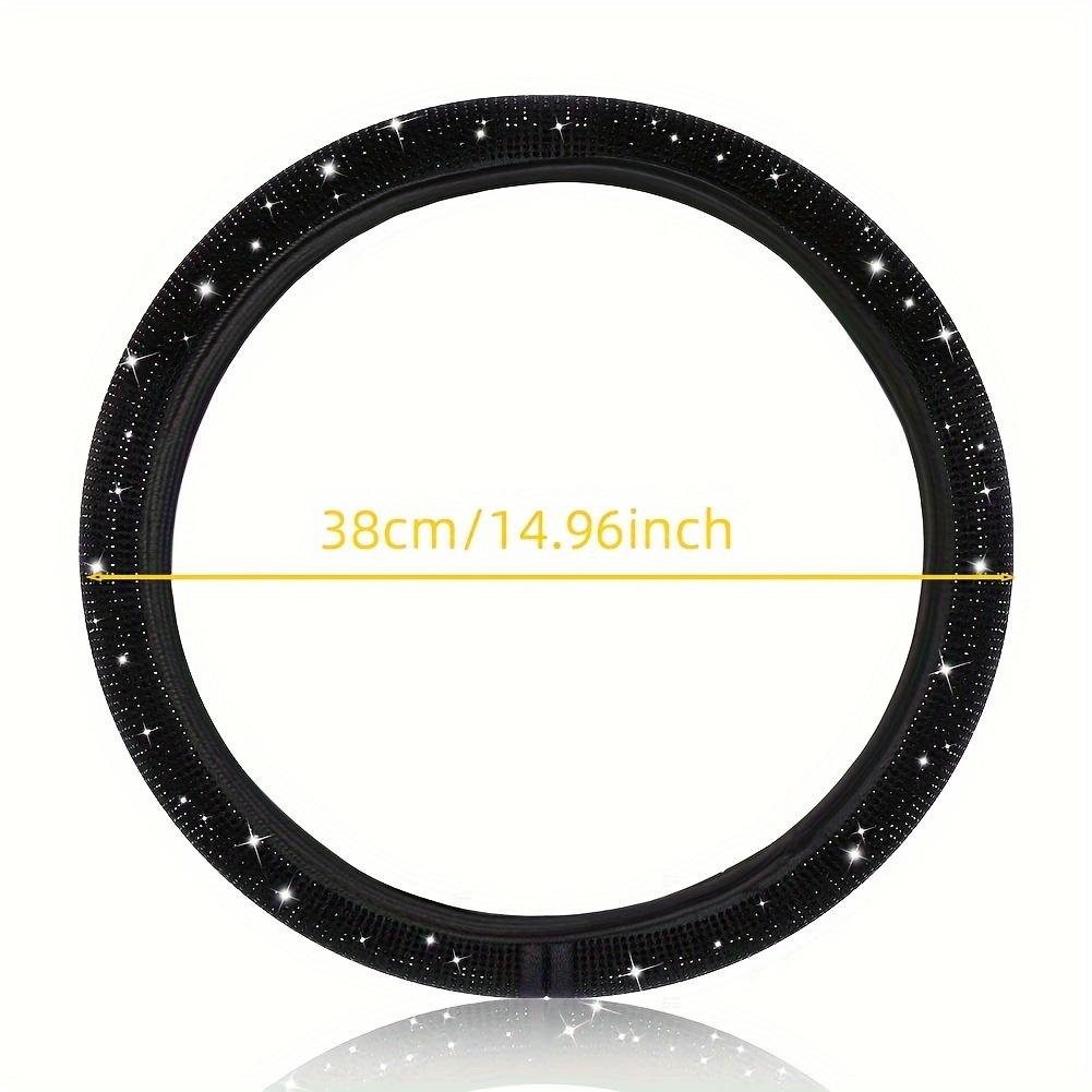 1PC Diamond Car Steering Wheel Handle Without Inner Ring, New All Season Universal