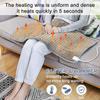 120W 10 Level Electric Heating Pad Timer for Shoulder Neck Back Spine Leg Pain Relief Wrap Temp Heater Pad 43x84cm