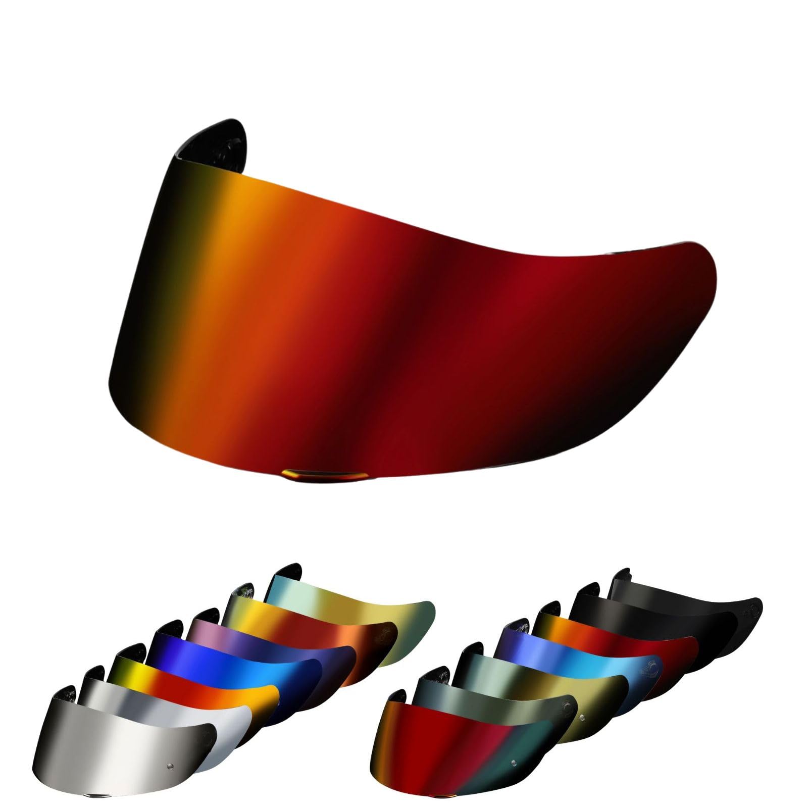 

послезавтрашний неоригинальный шлем AGV K1 дымчатое зеркало прозрачный мотоциклетный УФ УФ УФ пинлок послезавтрашний неоригинальный продукт [kinkyamigo] Подходит для K1, K1S, K3SV, K5,