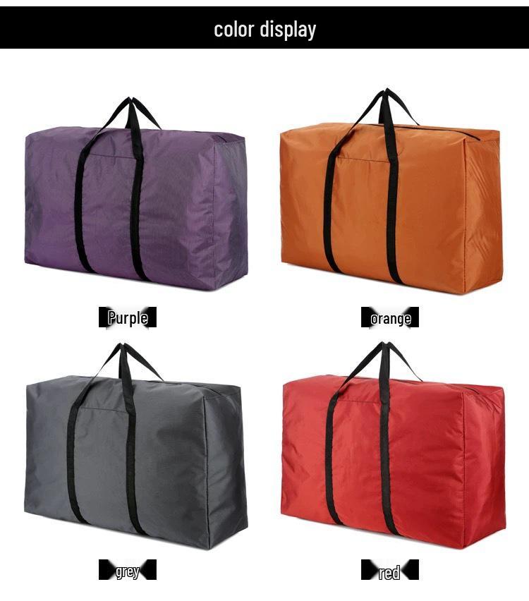 Durable Oxford Cloth Storage Bag - Dustproof & Spacious for Clothes and Quilts