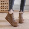 Women Ankle Boots Designer Retro Zipper Genuine Leather Flats Shoes 2026 Autumn Winter New Brand  Oxford Shoes Botas De Mujer