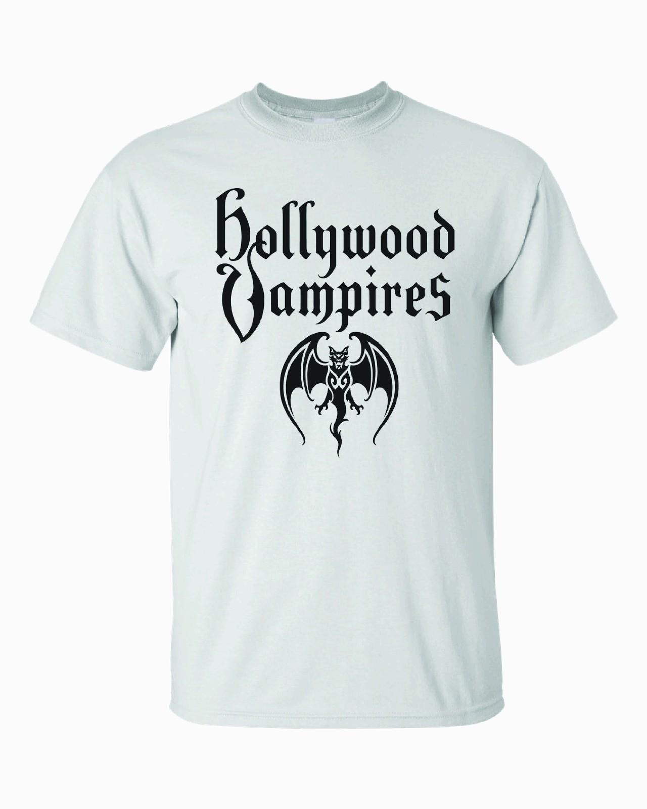 HOLLYWOOD VAMPIRES T-shirt  ALICE COOPER DEPP BEATLES RELATED ROCK S