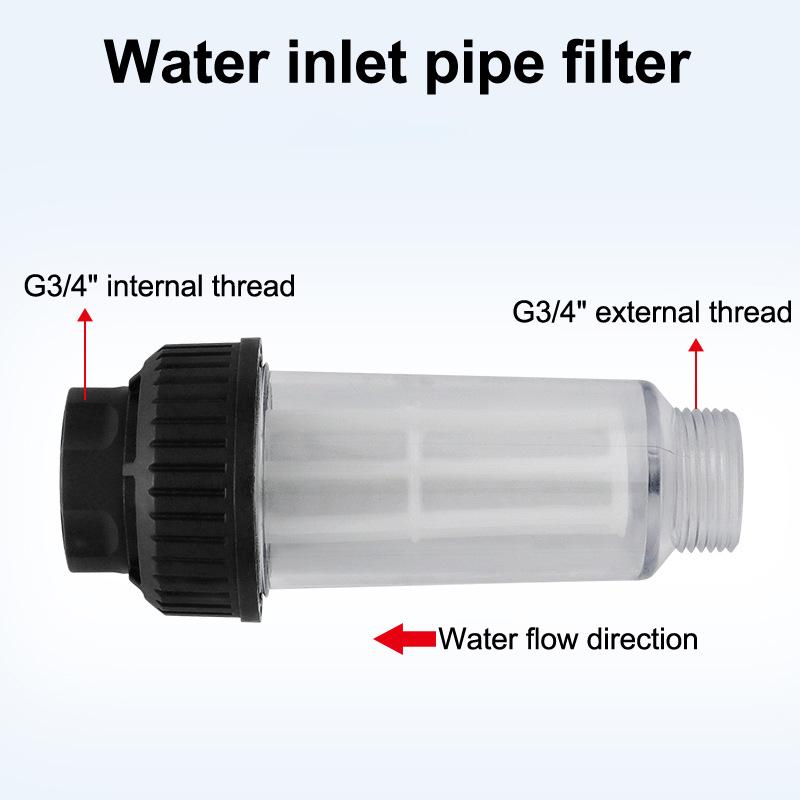 Universal High Pressure Washer Filter for K series & G3/4" Models up to 175psi, Ideal for Car Cleaning