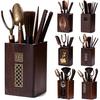 Kung Fu Tea Set Accessories Tea Ceremony Six Gentlemen Set Solid Wood Tea Spoon Bamboo Shovel