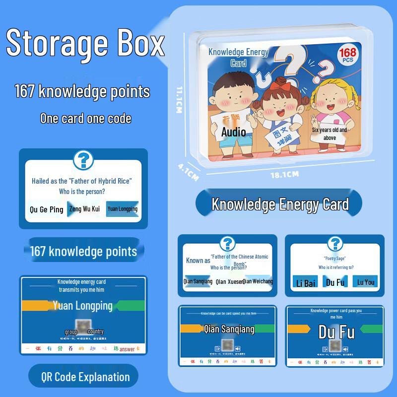 OEING General Knowledge Quiz Cards 168 Cards