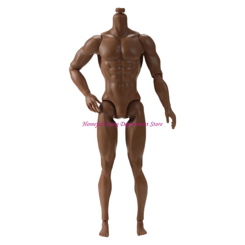 Professional 12.20Inch PVC Miniature Figure Strong Dolls Male Articulated Body