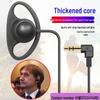 Durable Single-Sided D-Type Ear-Hook Headset for Simultaneous Interpretation and Tour Guide Use