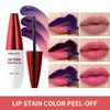 Matowy Peel Off Rose Pink LipGloss Kontur Kontur Tatuaż Szminka do ust Wodoodporny Odporny na odrywanie Naturalny odcień ust