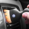 Valve Stems Caps Car Cleaning Soft Brush With Casing Air Vent Clean Tool Dusting Crevice Brush Auto Interior For Volkswagen VW R QS0