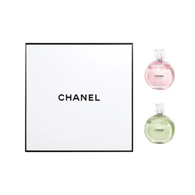 Chanel Chance Eau Fraiche og Chance Eau Tendre Eau De Toilette Sæt