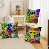 Cartoon S-Sprunki Pillow Cover For Bedroom Room And Living Room Sofa Decorative Cushion Cover