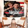 Personalized Top Gun Maverick Background Tapestry,Custom Name Birthday Party,Multifunctional Wall Decoration for Home Decor,Various Occasions