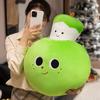 Creative Apple Core Plush Toy Stuffed Soft Fruit Apple Doll Cute Sleep Huggable Pillow Girls Kids Christmas Birthday Gift