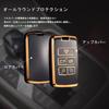 SANRILY Smart Key Case for Land Rover, Compatible with Range Rover Evoque, Range Rover Sport, Discovery Evoque, Jaguar, and More. Stylish Remote Key C