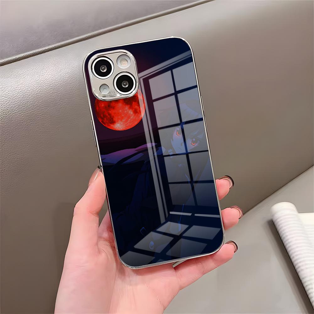 Akame Ga Kill Phone Case For IPhone 17 Pro Max 15 Pro 16 14 Plus 12 13 Mini 11 Pro Shockproof Electroplated Glass Cover