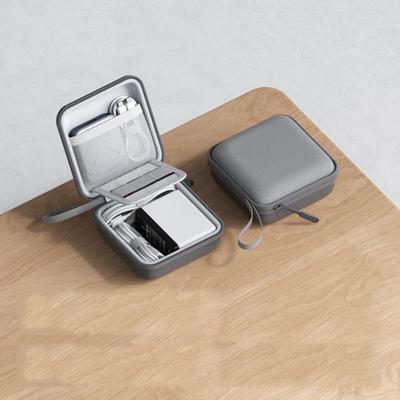 Portable Oxford Cloth Electronic Organizer Waterproof Hard Shell Digital Storage Bag Large Capacity Multifunction USB Cable Bags