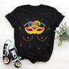 Mardi Gras Queen Carnival Costume Funny Event Carnival Celebration Tshirt Fashion Party Traditionally Colors Parades Outfit
