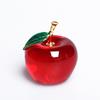 Red Crystal Apple Ornament - Christmas Eve Gift and Car Decoration