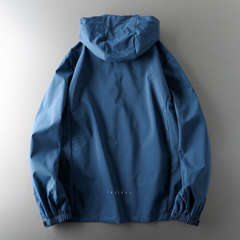 Men's American-Style Windbreaker: Waterproof, Windproof Outdoor Jacket for Spring & Autumn
