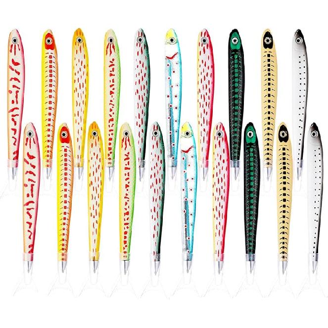 Abhay Cute Fish Pen Gifts Fashion Fish Pens 10 Pack Creative Pen for Fish Decor Party Supplies