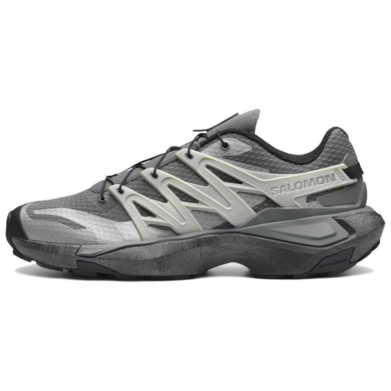 SALOMON XT PU.RE ADVANCED Cushioning Abrasion Resistant Coverage Support Lightweight Casual Running Shoes Unisex Gray Sneakers 478588