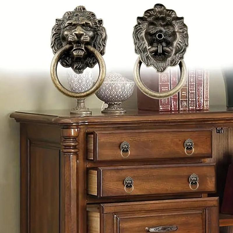 1PC Handle Pull with Screws Antique Metal Finish Drawer Cabinet Knobs Multiple Options Available