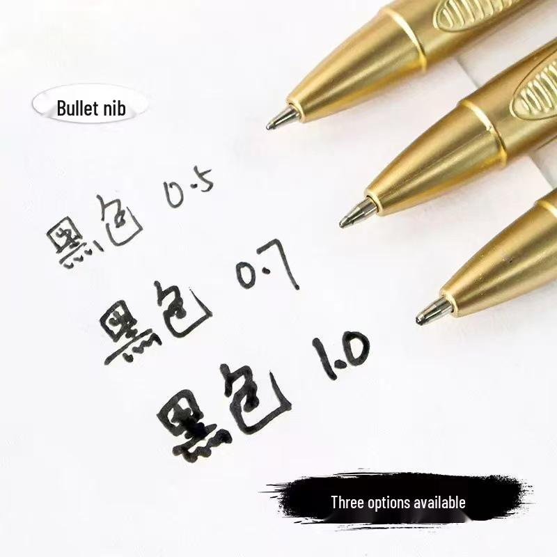 Jumbo Signature Gel Pen - Large Capacity, 0.5/0.7/1.0mm, Ideal for Calligraphy & Student Solutions