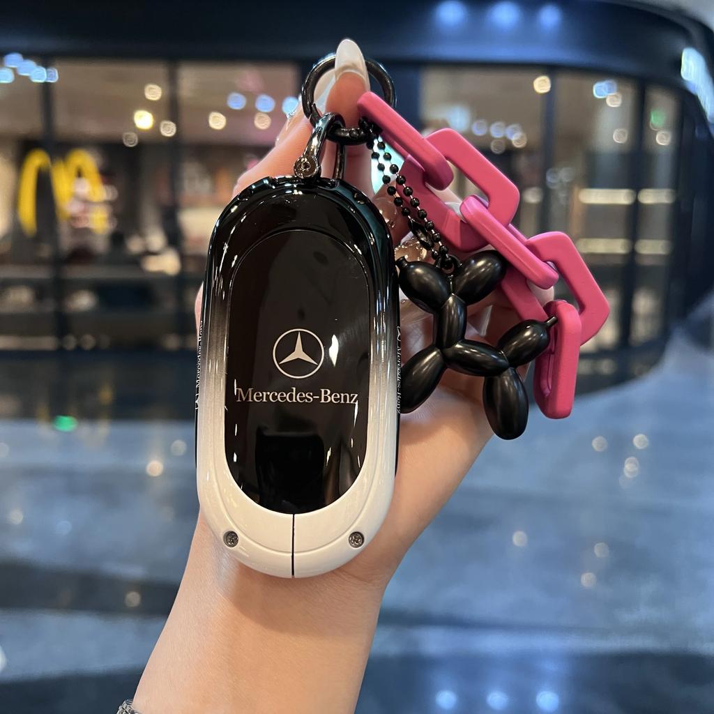 PEL5   Car Key Case Cover For Mercedes Benz C S Class W206 W223 S350 C260 C300 S400 S450 S500 Key Shell Protector