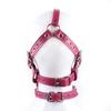 Leather Gag Harness SM Toys for Couples - Nightclub Adult Products