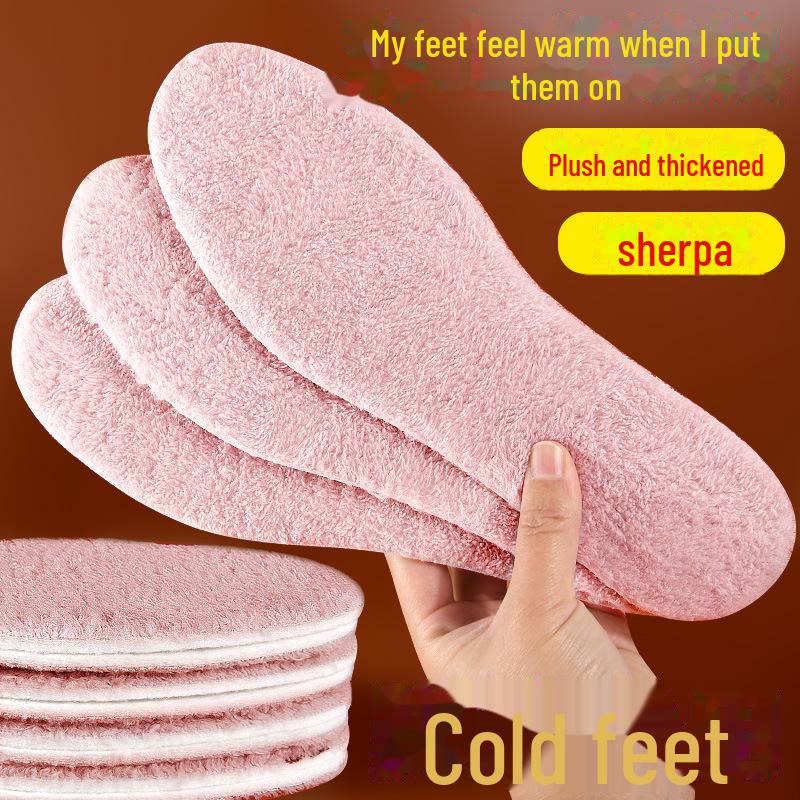 

Зимние шерстяные бархатные стельки: Износостойкий, впитывающий пот, влагонепроницаемый и удобный. Можно обрезать по размеру. 29/30