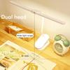 3 Colors LED Eye Protection Book Light Adjustable 2000/4000mAh USB Charge Clip-On Study Desk Night Lamp for Bedroom Reading