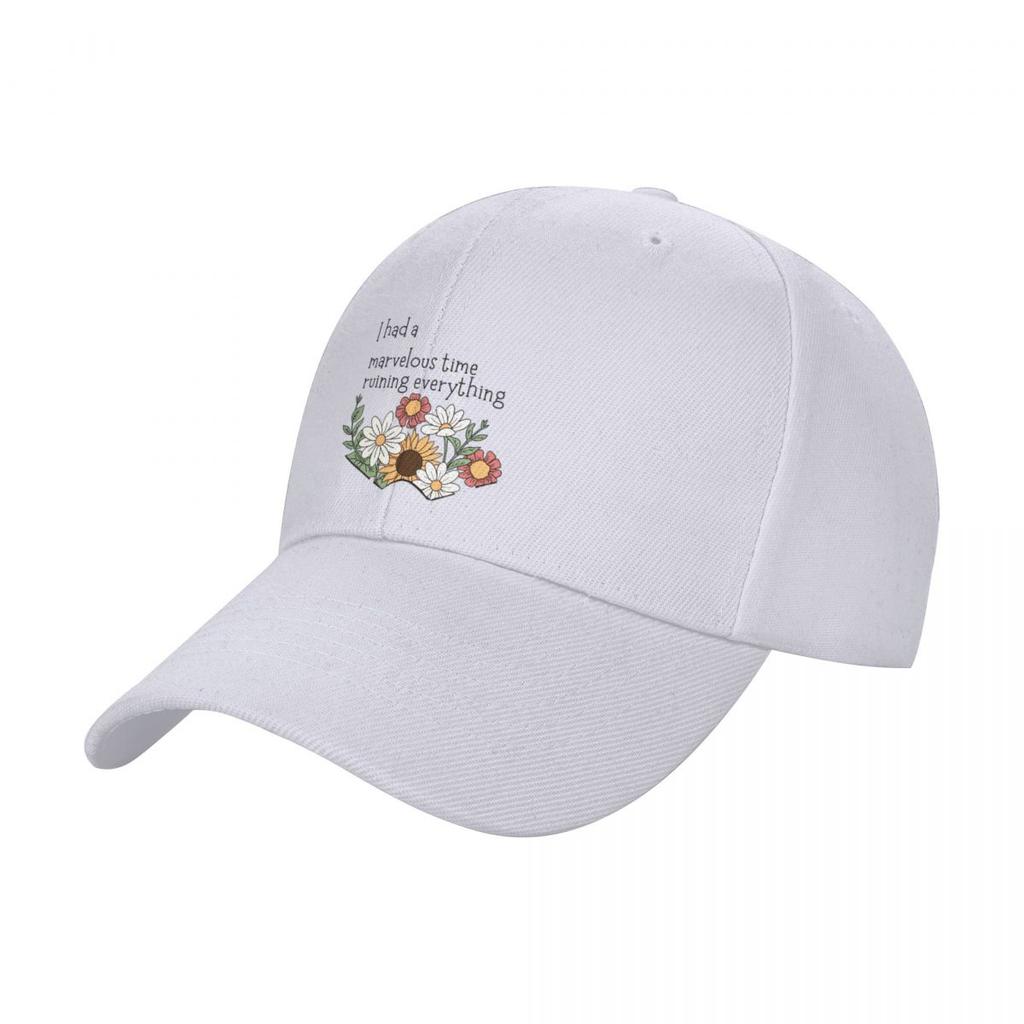 I Had A Marvelous Time Ruining Everything Baseball Cap Unique hats Bobble Hat Big Size Hat Beach Bag For Men Womens