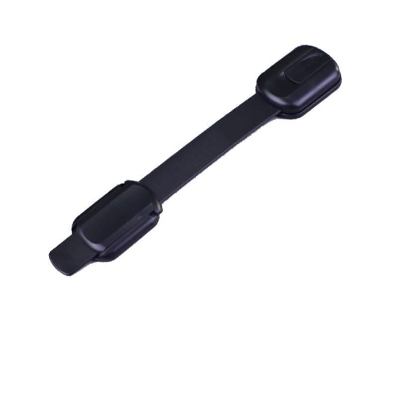 Child Safety Multi-Functional Drawer & Cabinet Lock - Anti-Pinch Protection Adjustable Child Lock чёрный