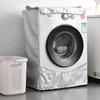 Waterproof Washing Machine Cover Home Polyester Roller  Laundry Silver Coating Dustproof Case Cover