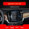 Volvo S90/V90/XC90 Navigationsbildschirm Schutzfolie - Gehärtete Folie für Mittelkonsole und Instrumentenbildschirm.