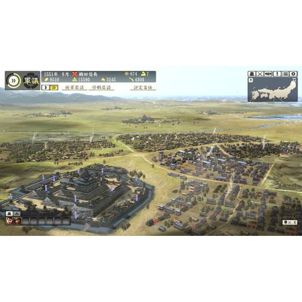 Sony Nobunaga's Ambition Souzou 30th Anniversary Treasure Box PS3 Includes First Edition Bonus Scenario Download Serial